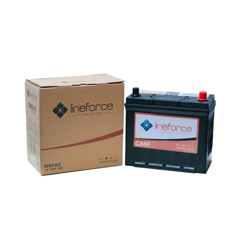 Ắc quy Lineforce 12V 45AH 55B24LS MF